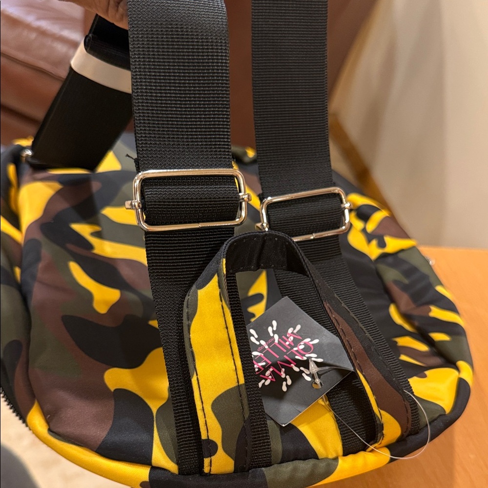 Brand new Women’s Yellow Camo Backpack - Stylish Everyday Backpack. Best offer! - Picture 6 of 6